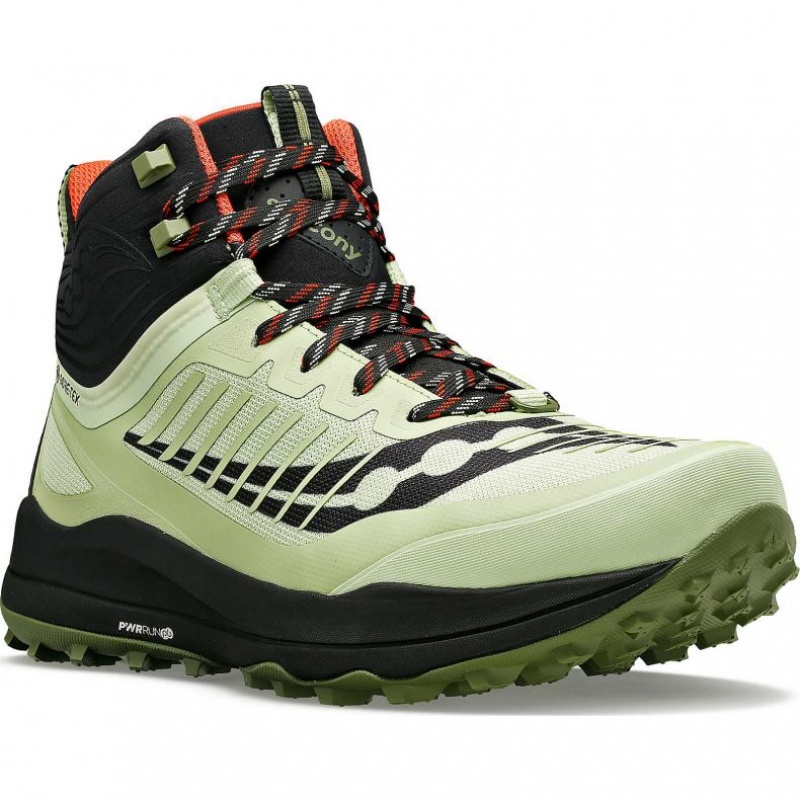 サッカニー Ultra Ridge GTX メンズ トレイルランニングシューズ Mint | ITZLYKOH