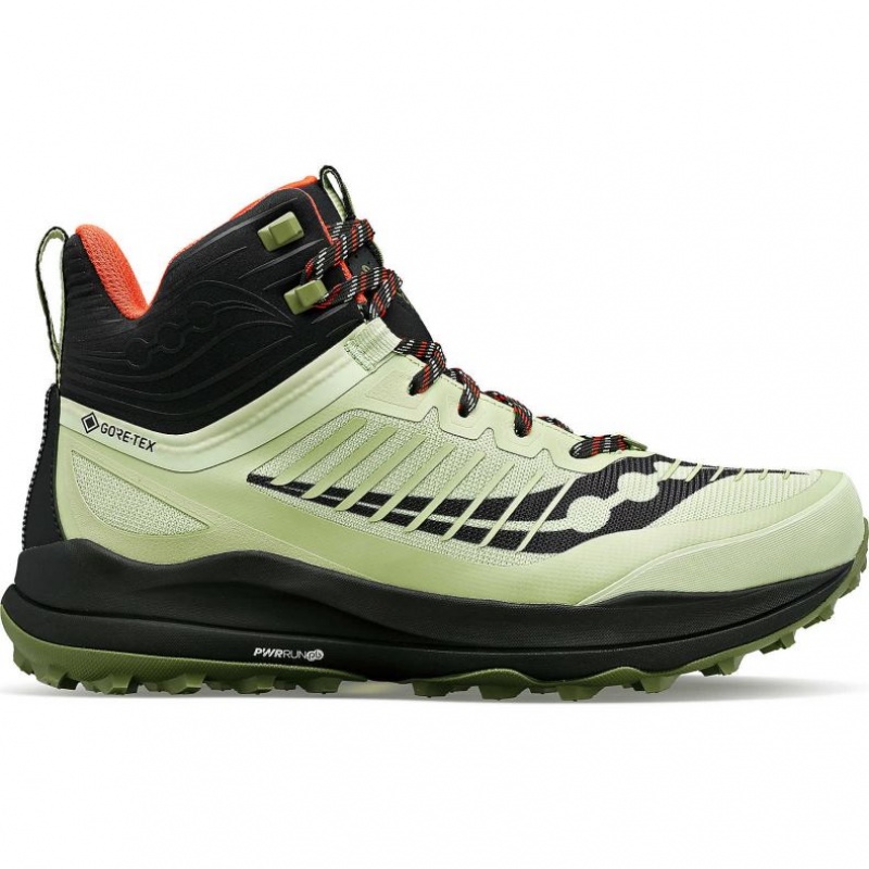 サッカニー Ultra Ridge GTX メンズ トレイルランニングシューズ Mint | ITZLYKOH